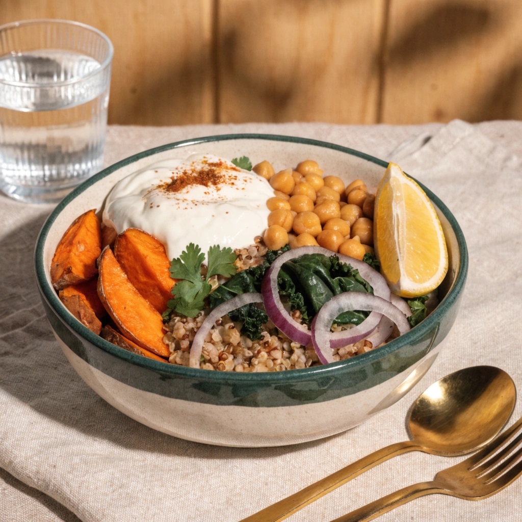 Close-up of Glavatrix capsule pack with ingredients displayed around it on a white background